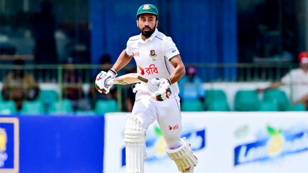 কলম্বো টেস্ট : রানআউট থেকে বেঁচে মধ্যাহ্নবিরতিতে সাদমান-শান্ত