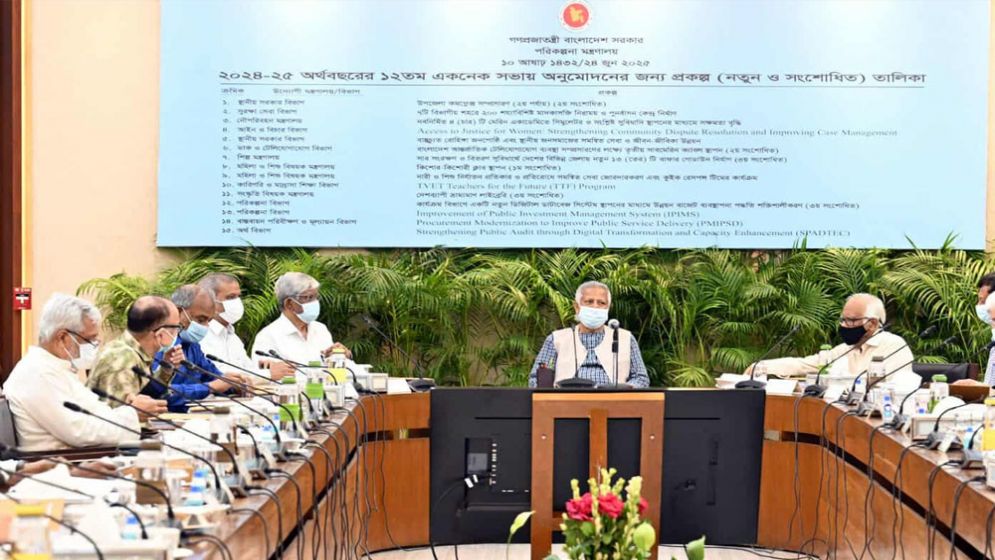 একনেকে ৮৯৭৪ কোটি টাকার ১৭ প্রকল্প অনুমোদন