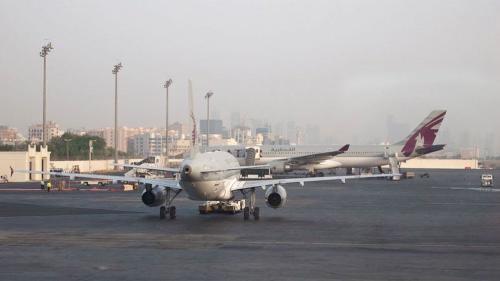 উন্মুক্ত কাতারের আকাশসীমা