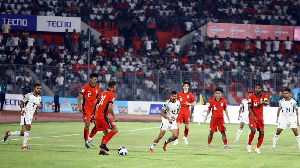 বাংলাদেশের স্বপ্নভঙ্গ সিঙ্গাপুরের কাছে হেরে