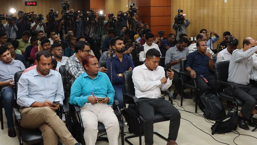 বিশেষ নিরাপত্তা ব্যবস্থা নিয়ের‌্যাবের  ব্রিফিং