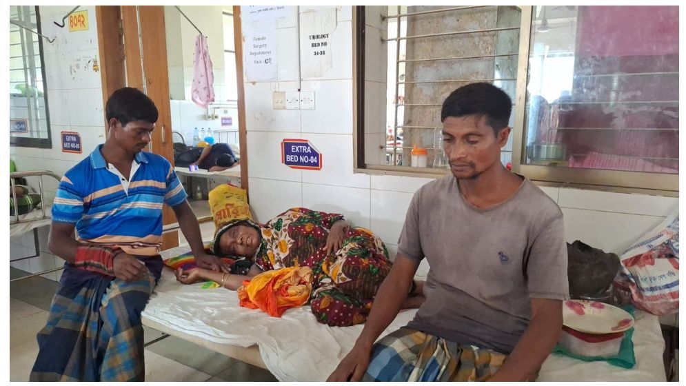 কটিয়াদীতে জমি নিয়ে বিরোধে হামলা, নারীসহ আহত তিন