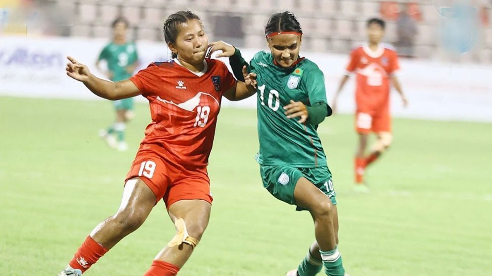 বাংলাদেশের শিরোপা সাগরিকার ৪ গোলে