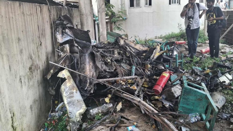 বিমান বিধ্বস্ত : বিসিবি-বাফুফে ও খেলোয়াড়দের শোক