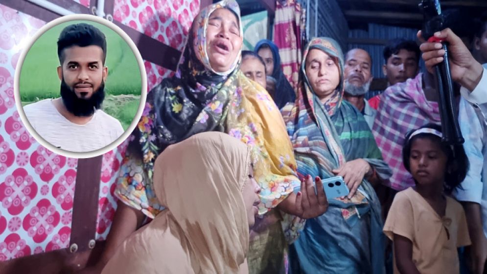 লাল চাঁদের স্ত্রী : প্রতিমাসে দুই লাখ টাকা চাঁদা না দেওয়ায় স্বামীকে হত্যা