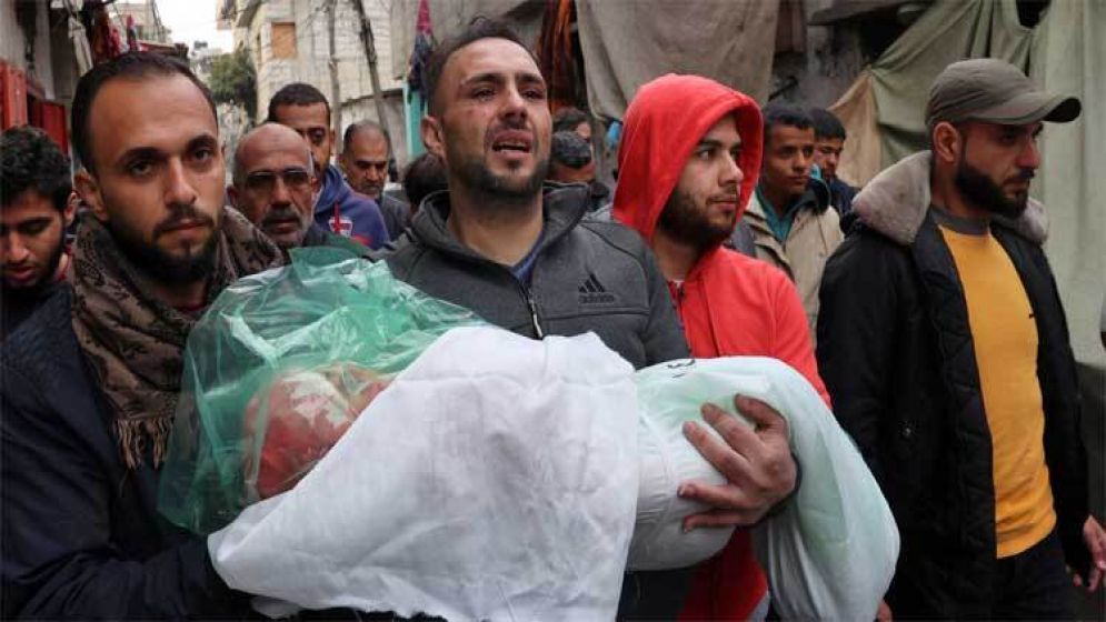 গাজায় ইসরায়েলি আগ্রাসনে বাস্তুচ্যুত ৯০ শতাংশ মানুষ