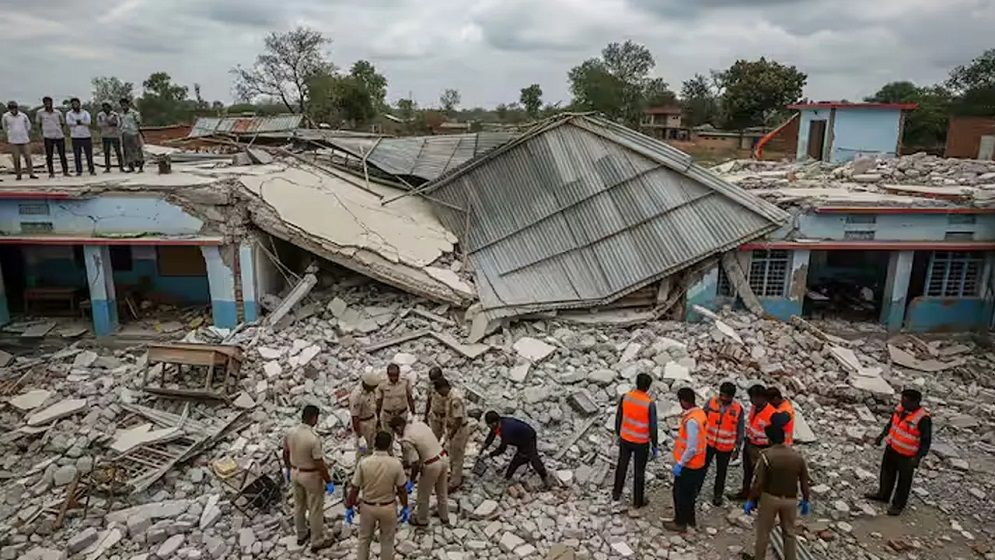 ভারতের রাজস্থানে স্কুলভবন ধসে ৭ শিশুর মৃত্যু