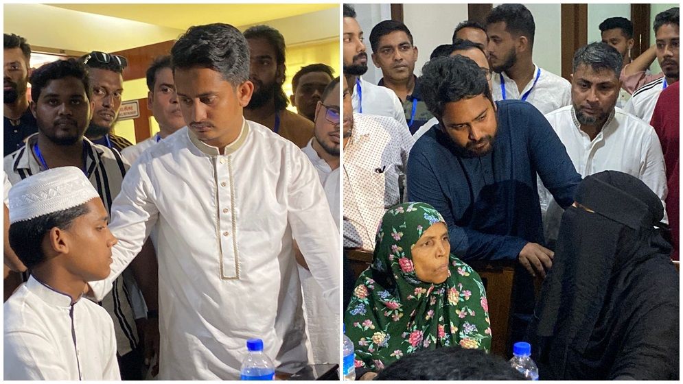 নরসিংদীতে জুলাই শহীদ পরিবারের কথা শোনলেন এনসিপির নেতারা