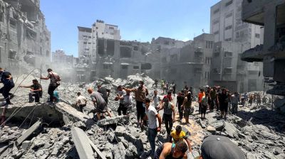 ইসরায়েলি অবরোধে অনাহারে মৃত্যু ৩৫ দিনের শিশুর, গাজায় নিহত আরও ১১৬