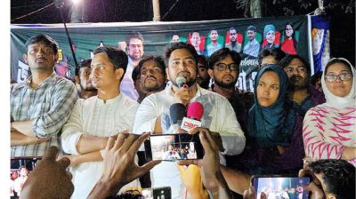 ট্যাগের রাজনীতি থেকে আমরা বের হতে চাই : নাহিদ