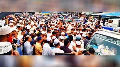 বিএনপি চেয়ারপার্সনের উপদেষ্টা এস.এম. ফজলুল হকের মায়ের জানাজা সম্পন্ন