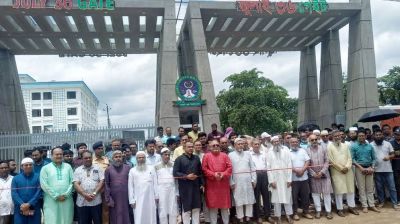 সিকৃবিতে জুলাই ৩৬ গেইট’ উদ্বোধন