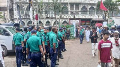 তাজিয়া মিছিল ঘিরে নিরাপত্তা জোরদার