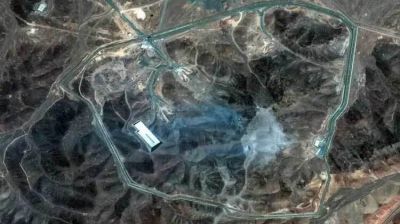 ইরানের ফরদো পারমাণবিক স্থাপনায় ভারী নির্মাণ যন্ত্র ও ক্রেন