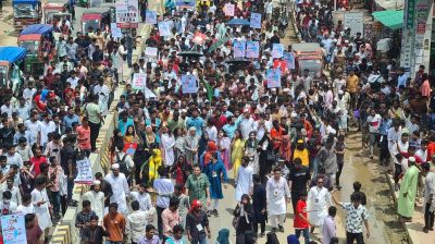 পদযাত্রা সহকারে কক্সবাজারে এনসিপির কেন্দ্রীয় নেতারা; সমাবেশ শুরু