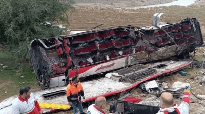 ইরানে ভয়াবহ বাস দুর্ঘটনায় নিহত ২১, আহত ৩৪