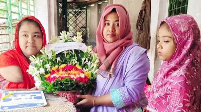 অদম্য লিতুন জিরার বাড়িতে ইউএনও