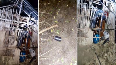 কুষ্টিয়ায় স্বেচ্ছাসেবক দল নেতার বাড়িতে অগ্নিসংযোগ