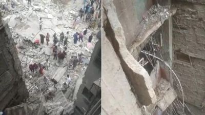 পাকিস্তানে ৫তলা ভবন ধসে নিহত ৪