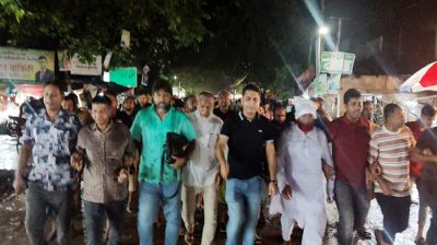 সাতক্ষীরায়  সংসদীয় সীমানা পুননির্ধারণের প্রতিবাদে বিএনপির বিক্ষোভ