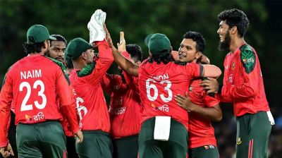 বড় জয়ে টি২০ সিরিজে সমতা