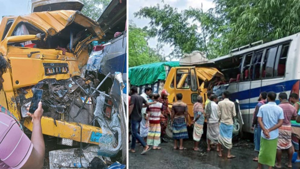 রাজধানীতে কাভার্ডভ্যান চাপায় দুই পরিচ্ছন্নতাকর্মী নিহত