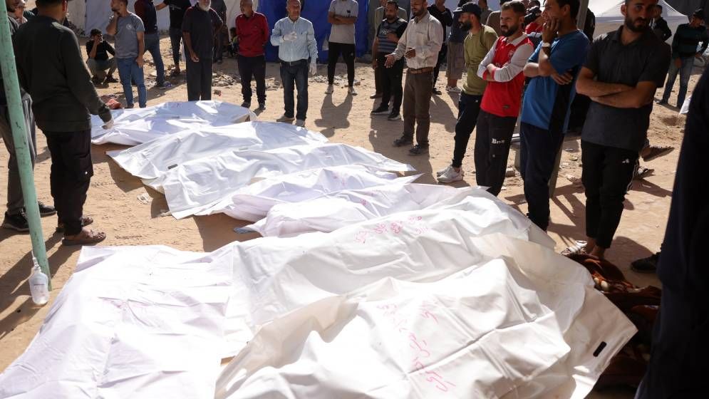 গাজায় ইসরায়েলি হামলায় প্রাণ গেল ১০০ ফিলিস্তিনির