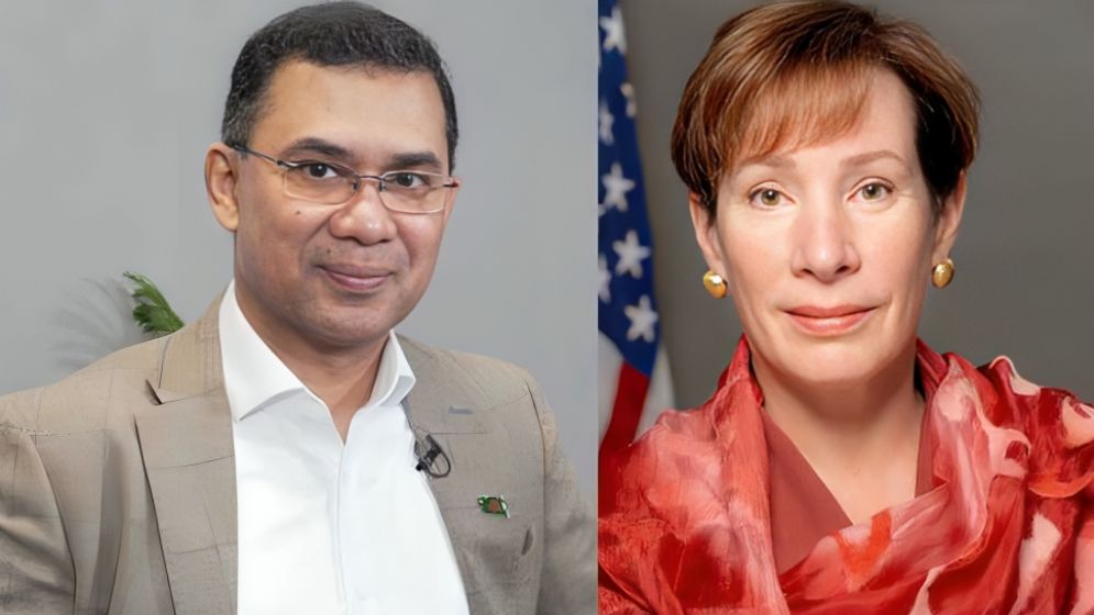 তারেক রহমানের সঙ্গে মার্কিন রাষ্ট্রদূতের একান্ত বৈঠক