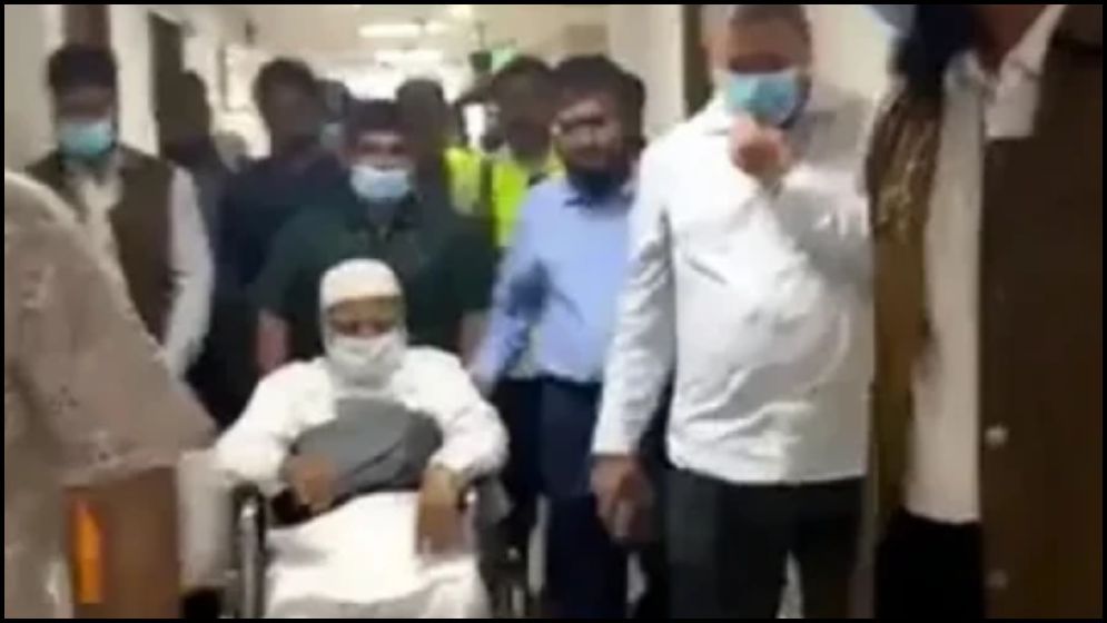 জামায়াত আমির হাসপাতাল থেকে বাসায় ফিরলেন