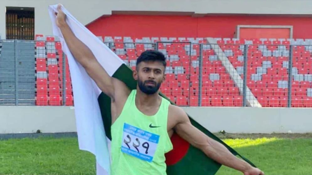 বাংলাদেশের দ্রুততম মানব ফের ইমরানুর রহমান