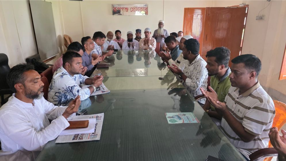 রূপগঞ্জ প্রেসক্লাবে হাসান আলীর সুস্থতায় দোয়া কামনা