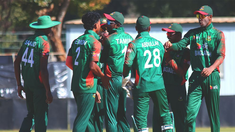 এবার প্রোটিয়াদের ৫ উইকেটে হারাল বাংলাদেশের যুবারা