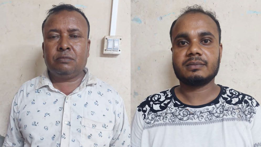 বগুড়ায় কৃষকলীগ ও ছাত্রলীগ সভাপতি দুই ভাই আটক