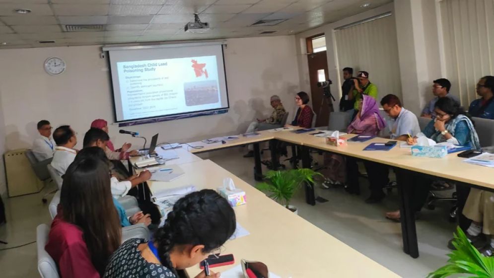 আইসিডিডিআর, বির গবেষণা : ঢাকার ৯৮ শতাংশ শিশুর রক্তে সীসার উপস্থিতি