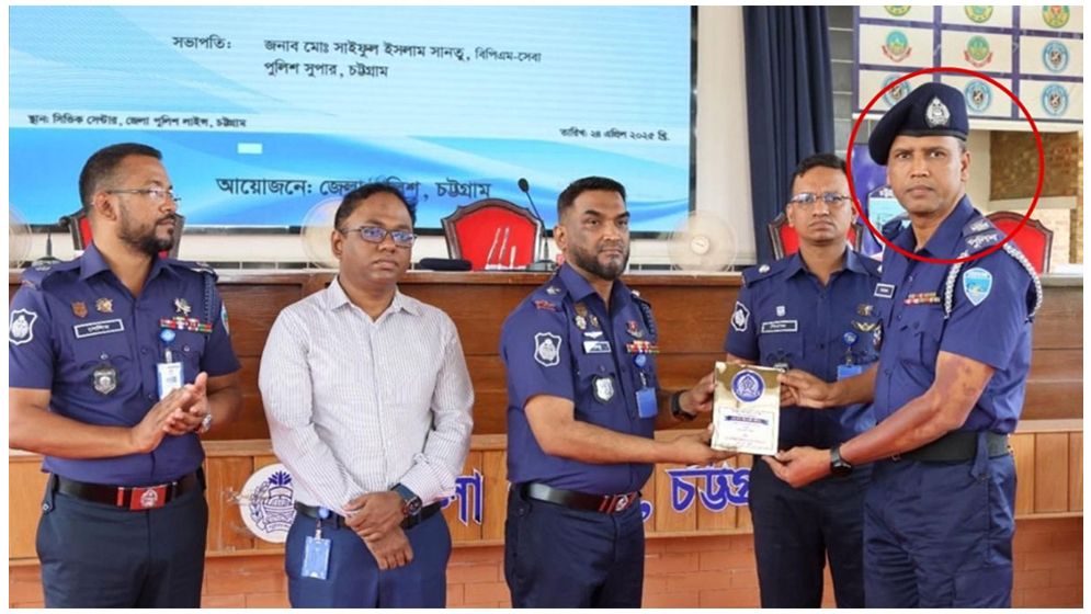 শ্রেষ্ঠ মাদক উদ্ধারকারী পুলিশ সদস্য মাদক পাচারের অভিযোগে প্রত্যাহার