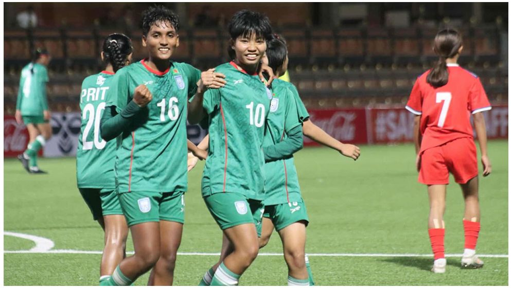 নেপালকে ৩ গোলে হারাল বাংলাদেশ