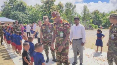 উন্নয়নের সঙ্গে পাহাড়ে শিক্ষার আলো ছড়াছে সেনাবাহিনী