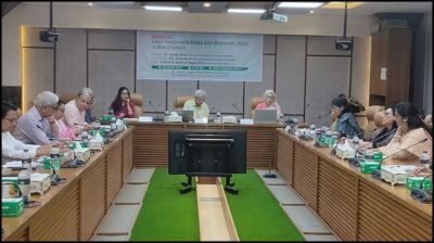 নারীরা পুরুষের চেয়ে চার গুণ বেশি কাজ করে : সেমিনারে বক্তারা