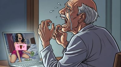 বৃদ্ধ বয়সে প্রেমের ফাঁদে পা দিয়ে ৯ কোটি টাকা খোয়া