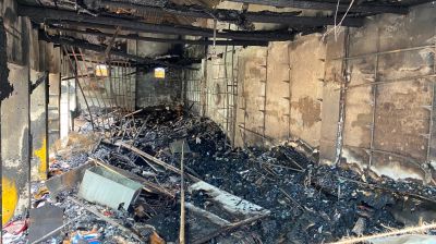 নরসিংদীতে সোনার বাংলা সমবায় মার্কেটে আগুনে পুড়লো ৮ দোকান