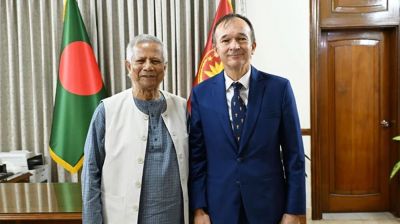 প্রধান উপদেষ্টার সঙ্গে নেদারল্যান্ডস দূতাবাসের মিশনপ্রধানের বিদায়ী সাক্ষাৎ