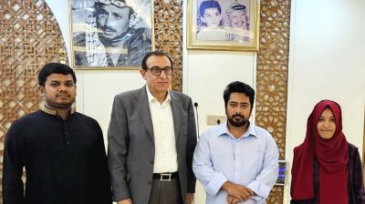 ফিলিস্তিনের রাষ্ট্রদূতের সঙ্গে এনসিপি নেতাদের সৌজন্য সাক্ষাৎ