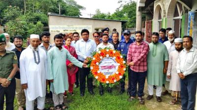 জুলাই গণঅভ্যুত্থান দিবস উপলক্ষে হাটহাজারী শহীদদের কবরে শ্রদ্ধা ও মোনাজাত