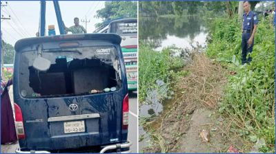 নোয়াখালীতে মাইক্রোবাস খালে পড়ে নিহত ৭