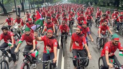 গণভবন অভিমুখে ছাত্রশিবিরের সাইকেল র‌্যালি