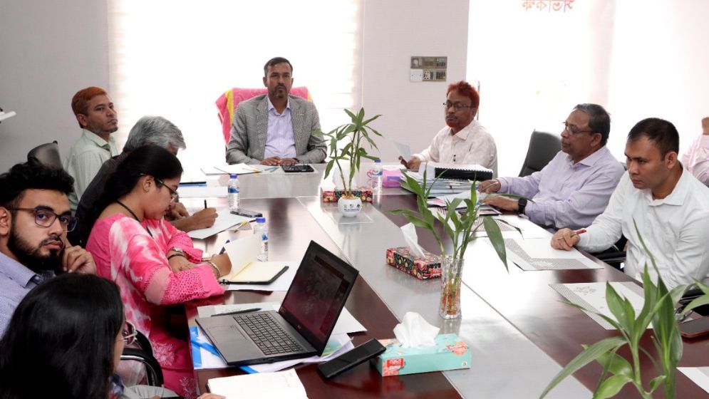 রাবিপ্রবি’র মাস্টার প্ল্যান চূড়ান্তকরণ বিষয়ে সভা