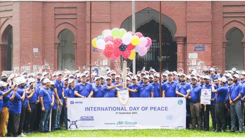 বিশ্ব শান্তি দিবস উদযাপন করল জেএমআই গ্রুপ