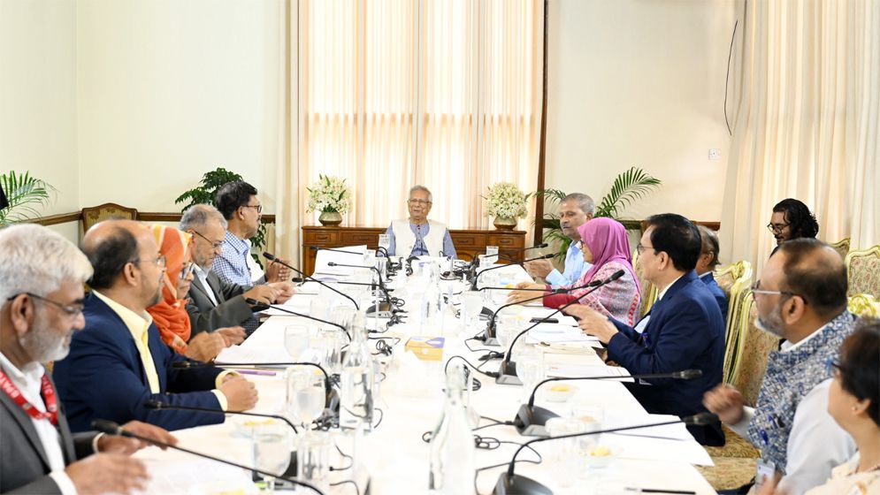 প্রধান উপদেষ্টার সভাপতিত্বে জাতীয় প্রশিক্ষণ কাউন্সিলের নবম সভা