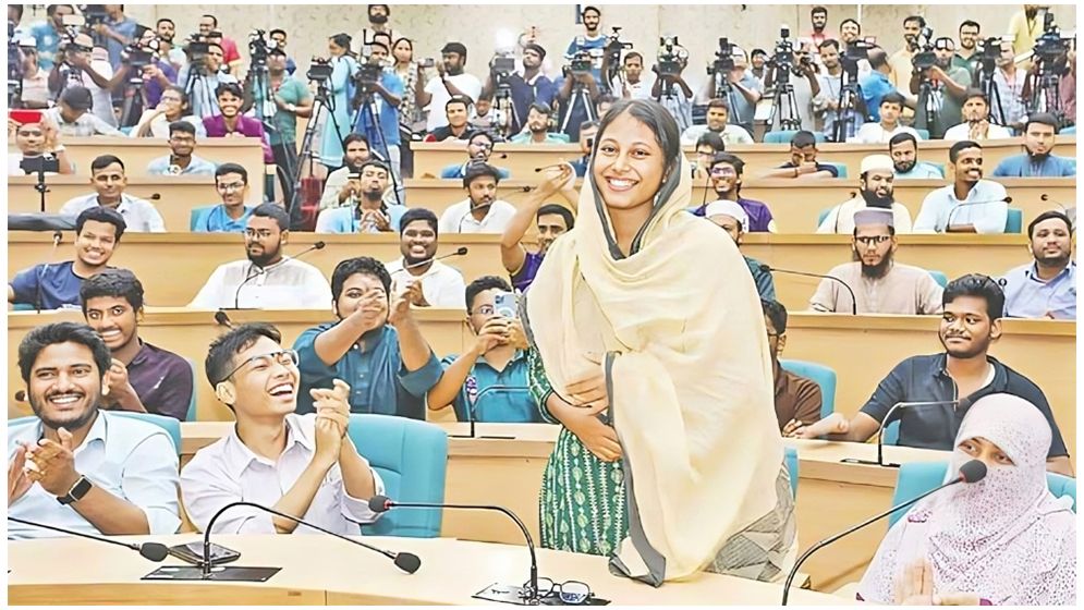 ‘আমি ইনকিলাবের জুমা, আমার রাজনৈতিক গ্রুমিং হাদি ভাইদের হাতে’