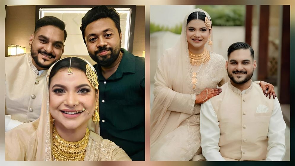 রাফির ক্যামেরায় আলোকিত শবনম ফারিয়ার বিয়ের অনুষ্ঠান